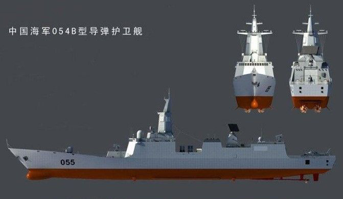 中國(guó)海軍新銳戰(zhàn)艦