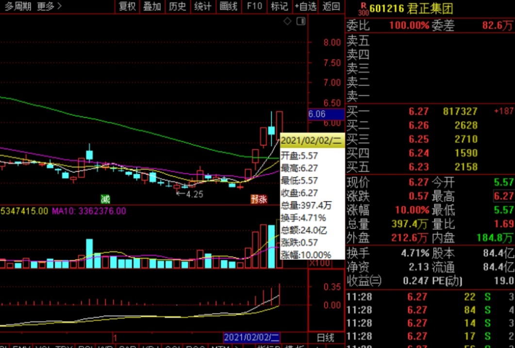 君正集團(tuán)股票行情深度解析，君正集團(tuán)股票行情全面解析